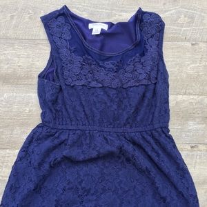 Motherhood maternity lace dress size medium